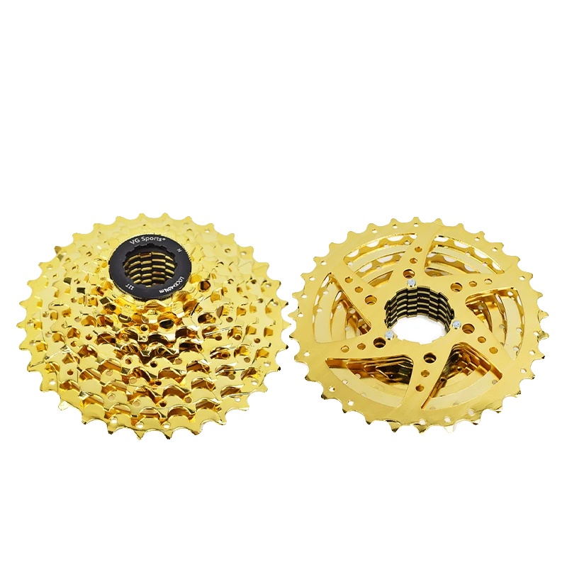 Freilaufkassette, 12-fach Kompatibel, Leichtes Design, 9s 11-46t Gold