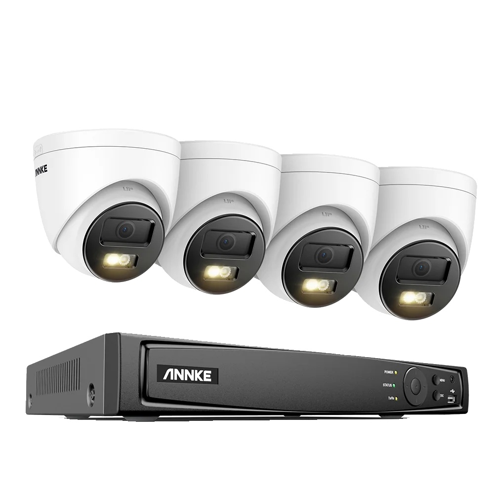 Videoüberwachungssystem, 5-mp-auflösung, Fernüberwachung, 8-kanal-nvr, 6 Kameras, 2 Tb