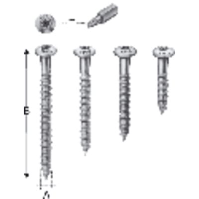 Simpson Strong Tie - csa Schrauben 5,0x40 250 Stk/Box