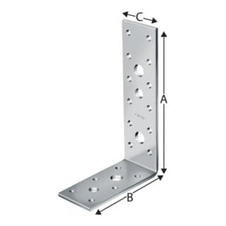 Sst Winkelverbinder AG40314 50 Stk