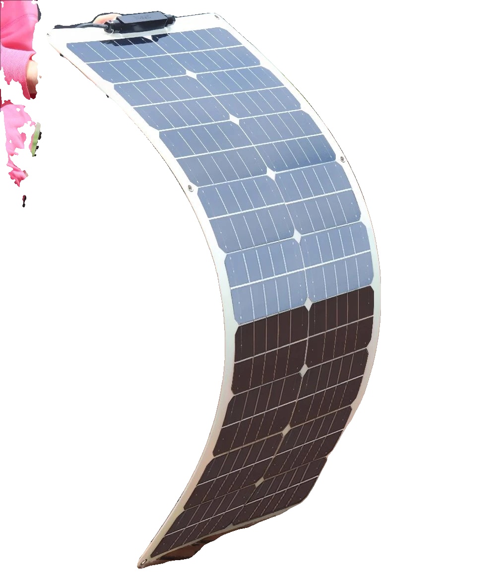Solarpanel, Tragbar Und Faltbar, Hohe Effizienz, Schwarz, 20,5 V, 100 W