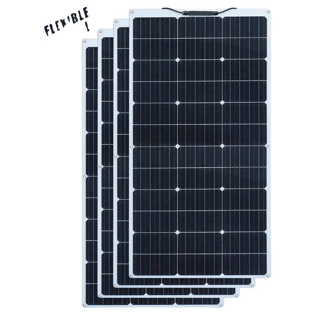 Solarmodul, Flexibles Design, Effiziente Energieerzeugung, 295-w-solarmodul-set