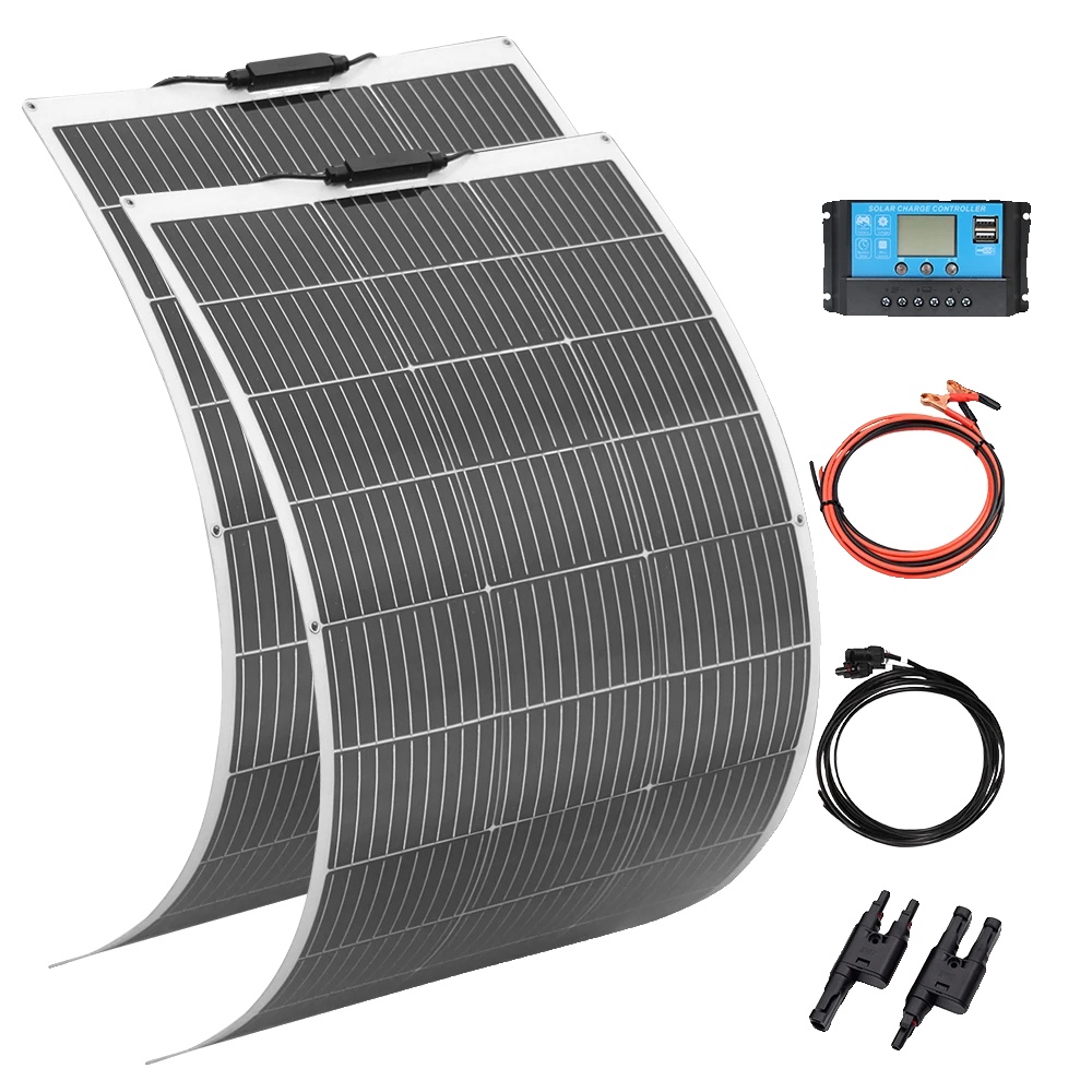 Solarmodul, Flexibles Design, Hohe Effizienz, 300-w-set