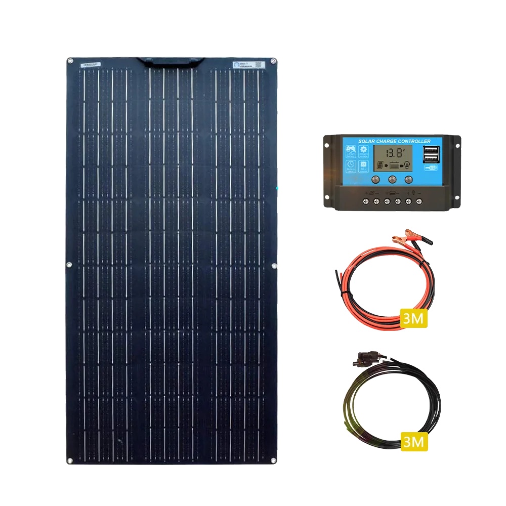 Solarmodul, Monokristallin, Hohe Effizienz, Vielseitiges Laden, 12v 50w Solar-set