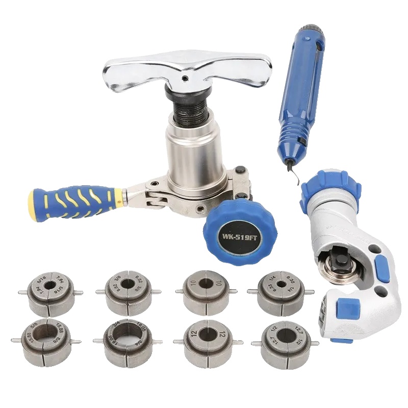 Armatur, Ausziehbrause, Zweigriffarmatur, Gebürstetes Nickel A