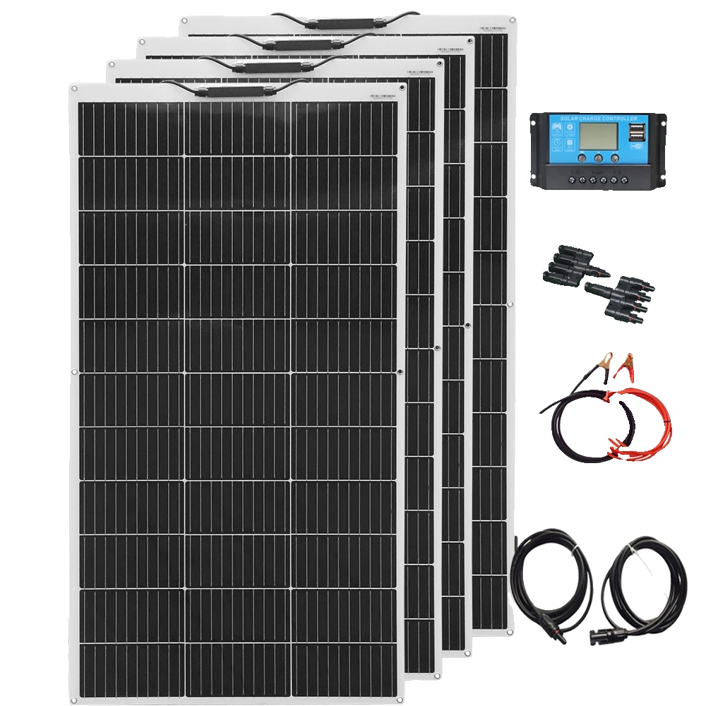 Solarmodul, Hohe Effizienz, Flexibles Design, 200-w-solarmodul