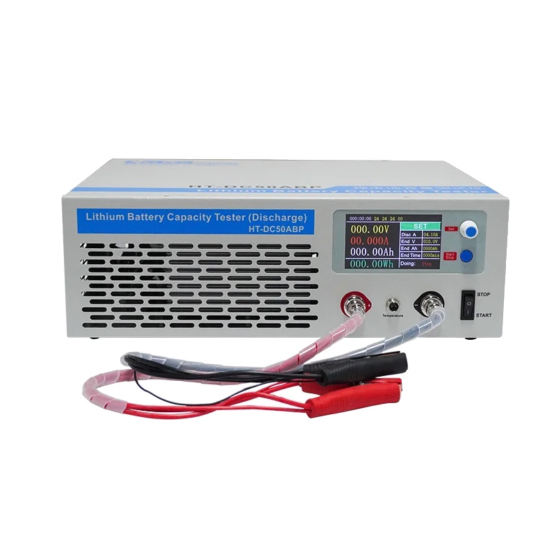 Batteriekapazitätstester, Strombereich 40 A, Spannung 220 V, Maximale Entladeleistung 200 W, Spannungsbereich 0–5 V, Programmierbarer Betrieb