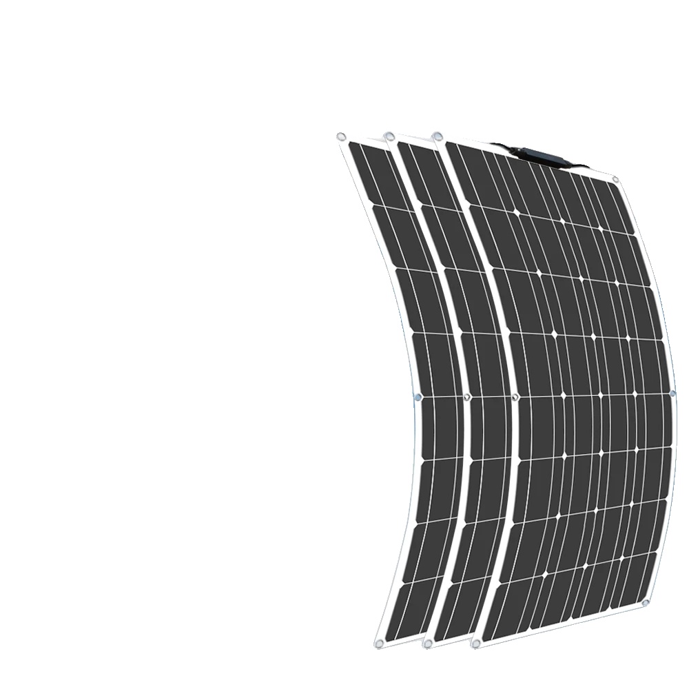 Solarmodul, Monokristallines Design, Hoher Wirkungsgrad, 19,8 V 50 W A2