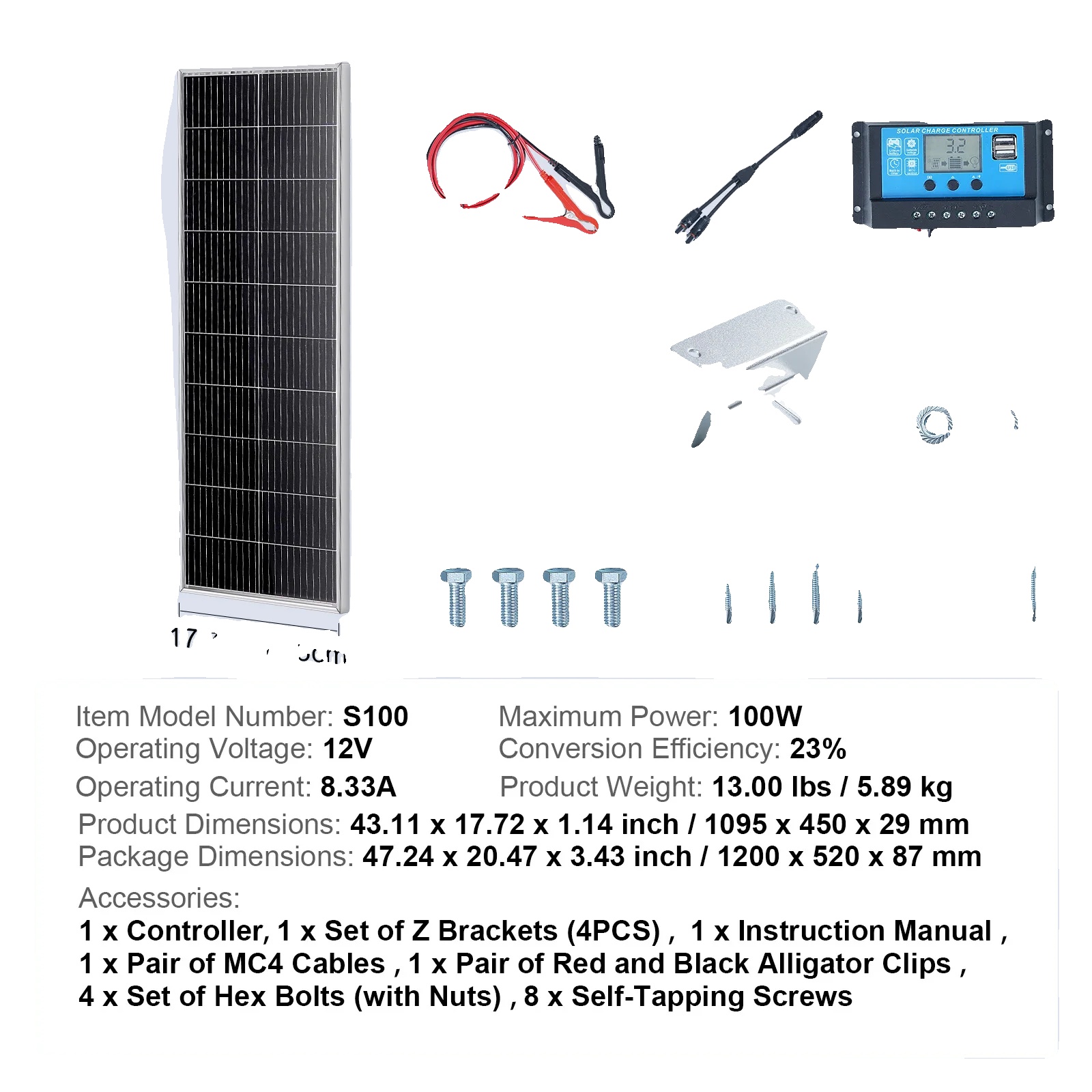 Solarmodul, Faltbar, Hohe Effizienz, 60-w-solarmodul