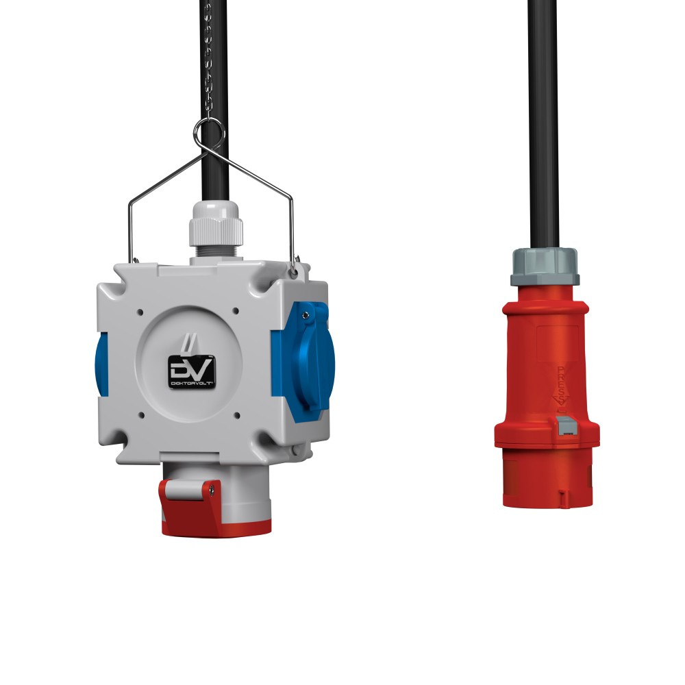 Mdv 16a 2x230v Wandverteiler Doktorvolt® 2725
