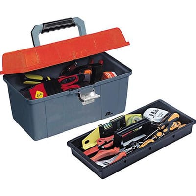 Koffer Contractor Line Modell 451 23x42x23cm, mit Werkzeugeinteiler - Plano