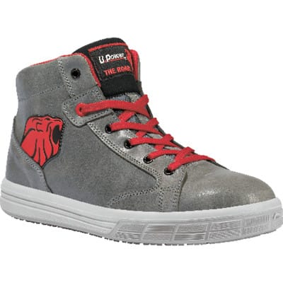 U-power - UPower Sicherheits-Schnürstiefel en iso 20345 S3 src Predator Gr. 45 Leder grau