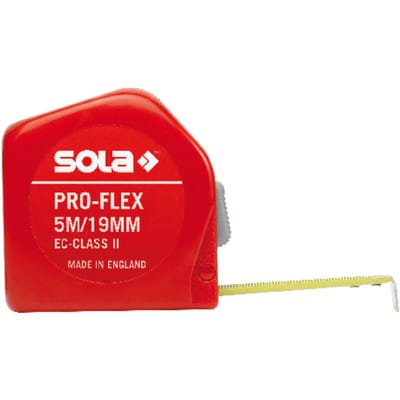 Taschenbandmaß Pro-Flex 3m x 13mm - Sola