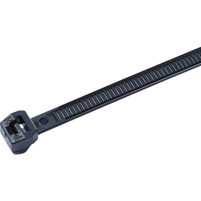 Hellermanntyton - 118-05850 T50SOS-HS-BK-C1 Kabelbinder 150 mm 4.60 mm Schwarz Hitzestabilisiert 100 s