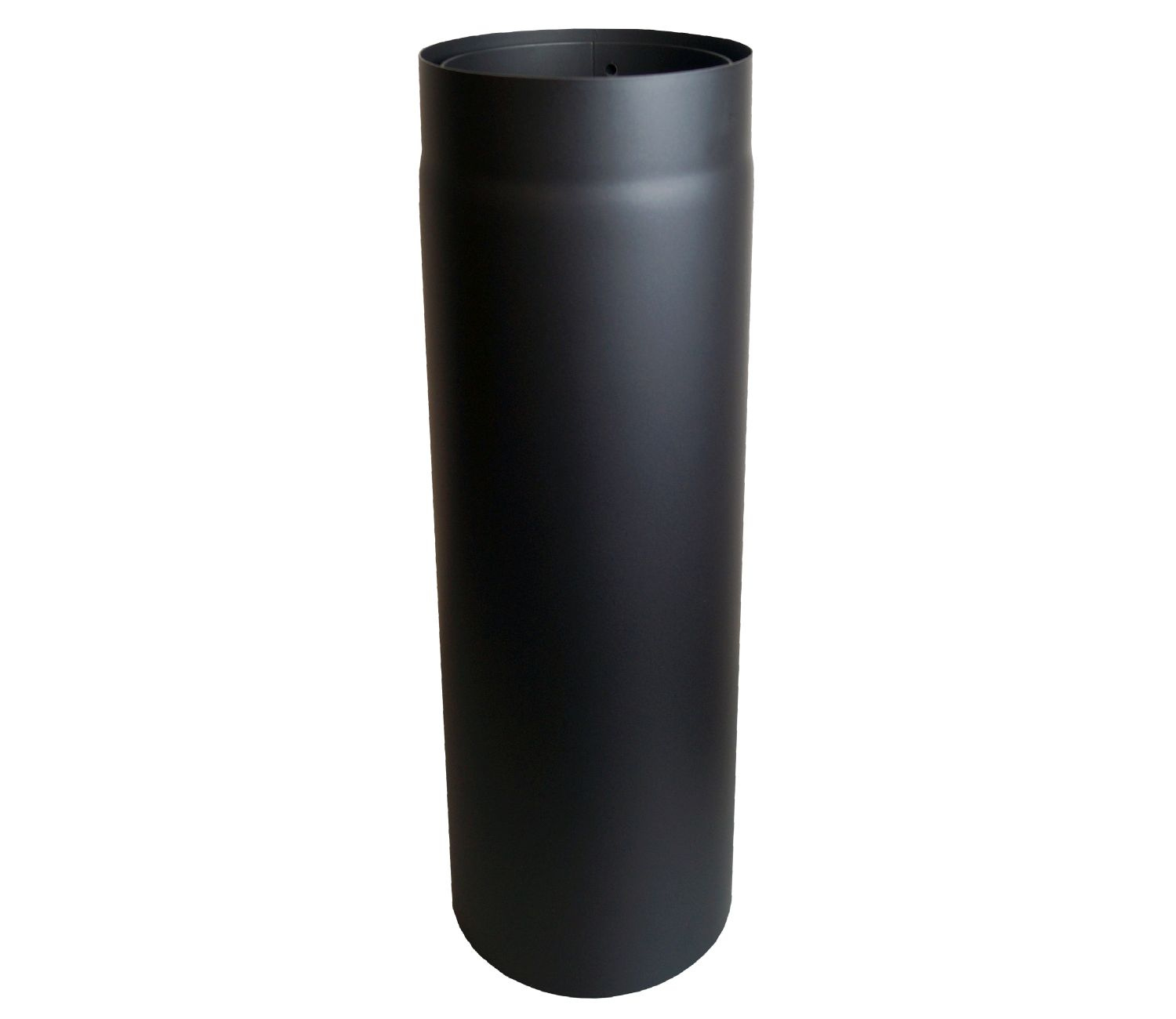 Rauchrohr 150 Mm, Schwarz 500 Mm, Doppelwandig