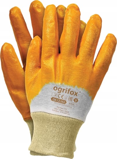 OX-NITER ölbeständige Nitril-Arbeitshandschuhe Größe 8