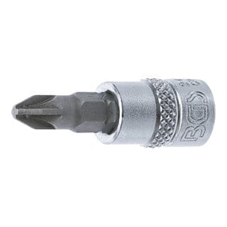 Bit-Einsatz Antrieb Innenvierkant 6,3 mm (1/4') Kreuzschlitz PZ2
