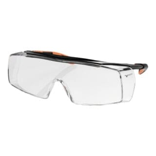 Schutzbrille 5X7010000 en 166, en 170 ft k Bügel schwarz, Scheibe klar Polycarbonat