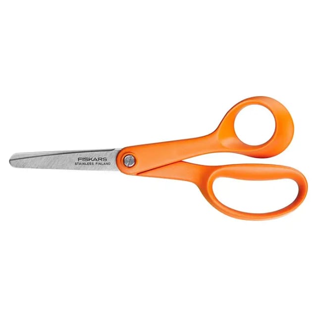 1005166 Kinderschere Rechtshänder 130 mm Orange - Fiskars