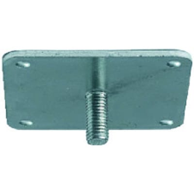 FP - Format Möbelfuß-Befestigungsplatte 80x80mm mit Gewindestift M10