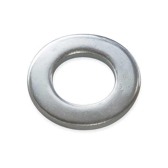 Vynex - Breite flache Unterlegscheibe aus verzinktem Stahl 8 mm, 28 Stück.