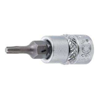 Bit-Einsatz Antrieb Innenvierkant 6,3 mm (1/4') T-Profil (für Torx) T10