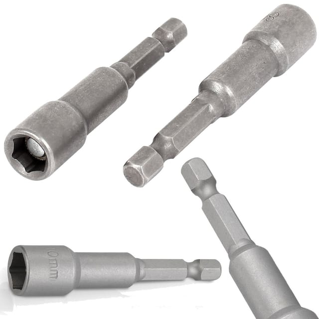 Magnetischer Steckschlüsseleinsatz 1/4 Anschluss für Schraubendreherlänge 50mm - -8 mm - - Trade Shop