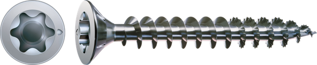 Spax - Universalschraube 3 x 16 mm Senkkopf t-star plus Vollgewinde S-Spitze wirox A3J 200 Stk