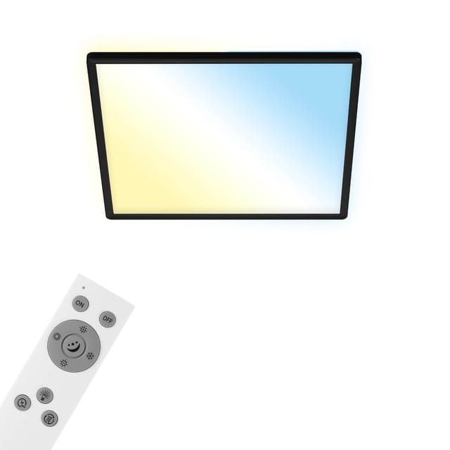 Led Panel App Steuerung WiFi Bluetooth cct 22 w schwarz Kunststoff Briloner