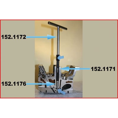 3/8' T-Griff Schlüssel für Fräskopfaufnahme, 150mm