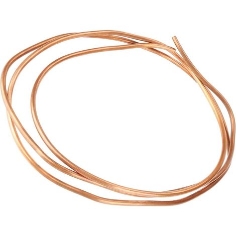 Rundes Kupferrohr, Flexibles Kupferrohr, 2 M T2 Flexibles Kupferrohr, Innendurchmesser: 4 Mm, Außendurchmesser: 5 Mm, Wandstärke: 0,5 Mm, Zur Kühlung