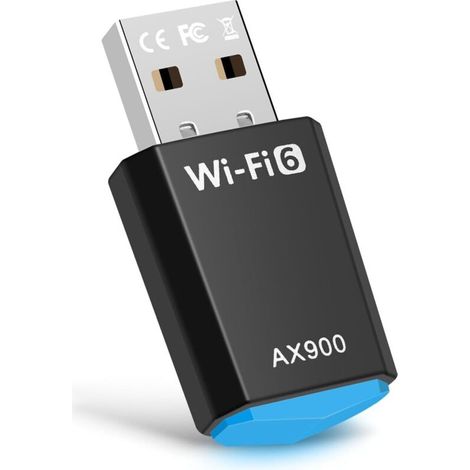Wifi 6-dongle Für Pc, Leistungsstarker Ax900-mbit/s-dualband-wlan-adapter (5,8 Ghz/2,4 Ghz), Usb-wlan-dongle Für Windows 11/10