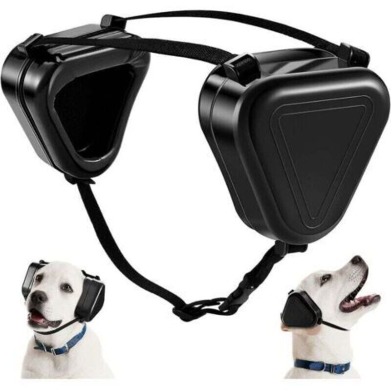Cache-oreilles De Protection Contre Le Bruit Pour Chien - Noir