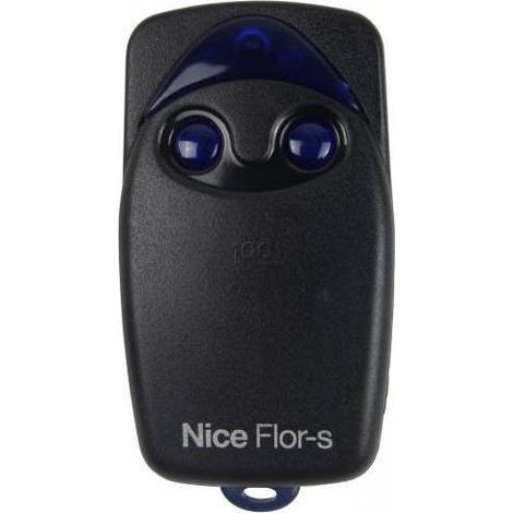 Nice Flo2r-s 433,92 Mhz Fernbedienung – 2 Kanäle Für Tor- Und Garagentore – Robustes Gehäuse – Einfache Programmierung Über Den Empfänger