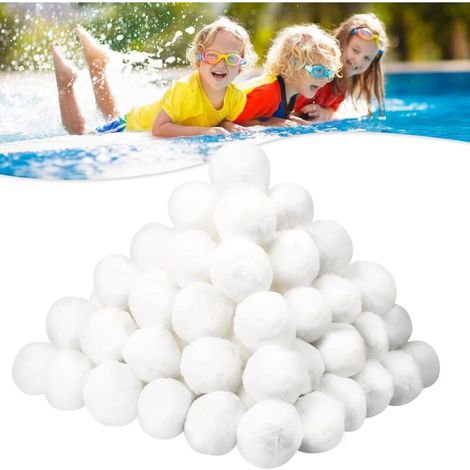 1000g Poolfilterbälle, Filterbälle Für Sandfiltersysteme, Poolzubehör, Poolreiniger, Aquarium-sandfilter, Besonders Langlebige Filterbälle