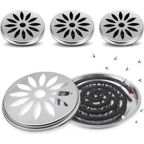 4er-pack Spiralförmige Mückenschutzhalter, Runde Spiralförmige Mückenschutzhalter Für Den Außenbereich, Ideal Für Zuhause, Garten, Camping Und Reisen.