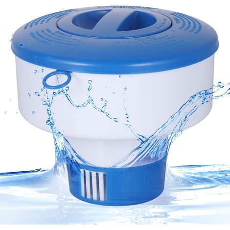 Pool-chlor-dosierer, 8" Schwimmender Pool-dosierer Für Große Kieselsteine Und Granulate, Schwimmender Pool-chlor-dosierer, Schwimmender Pool-chlor-dosierer Für Whirlpools Und Spas