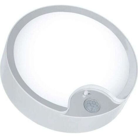 Led-deckenleuchte Mit Bewegungsmelder. Superhelle, Batteriebetriebene Deckenleuchte Für Den Innenbereich. Ideal Für Dachboden, Waschküche, Garage, Flur Und Treppenhaus. 19 Cm, 300 Lm, Tageslichtweiß