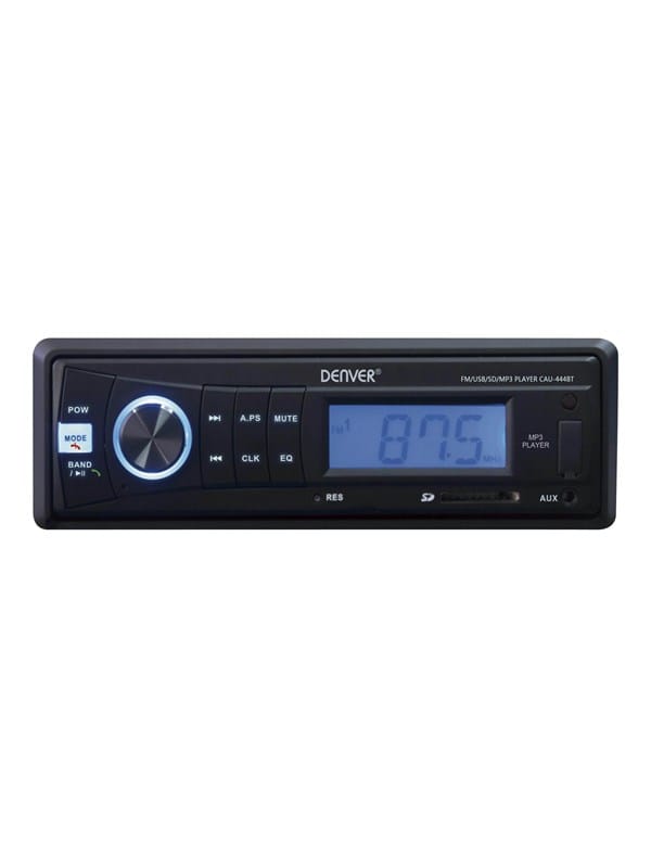 CAU-444BT Auto-Multimedia-Empfänger Schwarz 28 w Bluetooth - Denver