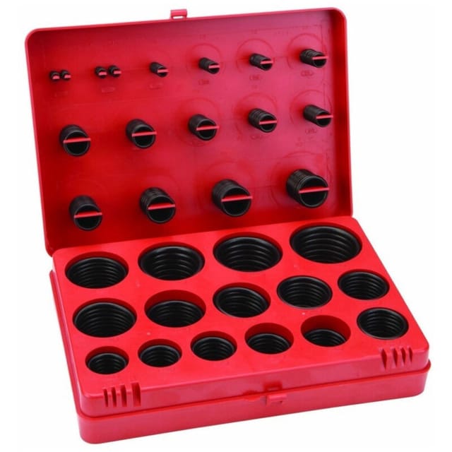 Trade Shop Traesio - Trade Shop - kit guarnizioni o ring 32 massnahmen diverse 419 pz pezzi oring anells gommini -