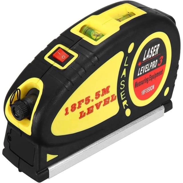Trade Shop Traesio - Trade Shop - professionelles präzisions-laser-niviermelder 5MT multifunktions-pro LV03 -