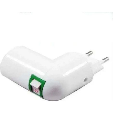 E27- Oder E14-lampenfassungadapter Mit Schalter - -e14-