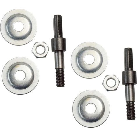 2 Sätze Metall-adapterstangen Für Polier- Und Reparaturwerkzeuge, Zubehör Für Elektrische Bohrmaschinen