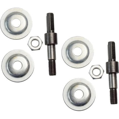 2 Sätze Metall-adapterstangen Für Polier- Und Reparaturwerkzeuge, Zubehör Für Elektrische Bohrmaschinen