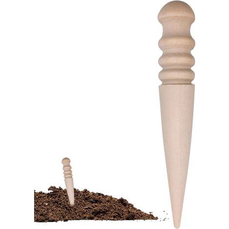 2-teiliges Pflanzwerkzeug – Pflanzlöffel, Miniatur-pflanzlöffel, Gartenwerkzeug, Griffiger Holz-pflanzlöffel Zum Pflanzen Von Blumenzwiebeln Und Umpflanzen
