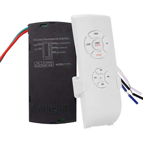 Universelles Drahtloses Fernbedienungsset Für 110v/220v Deckenventilatoren Für Zuhause, Büro, Hotel Oder Arbeitsplatz