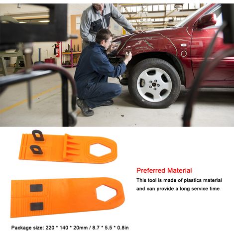 Auto-dellenreparaturset, Kunststofflaschen, Karosseriedichtungen, Multifunktionsabzieher, 2-teilig