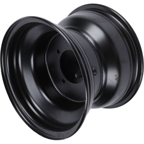 Atv-hinterradfelge 18x9, 50-8, Schwarz Lackierter Stahl, 4 Löcher, 8 Zoll, Go-kart Für Quad Dirt Bike, Auf Rasenmäher.