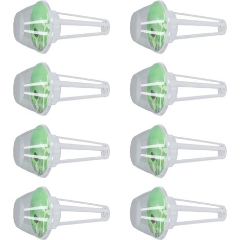 Hydroponik-kapselset, Anzuchtkörbe, -kuppeln, Kapseletiketten, Zubehör Für Hydroponische Indoor-systeme, 2er-set