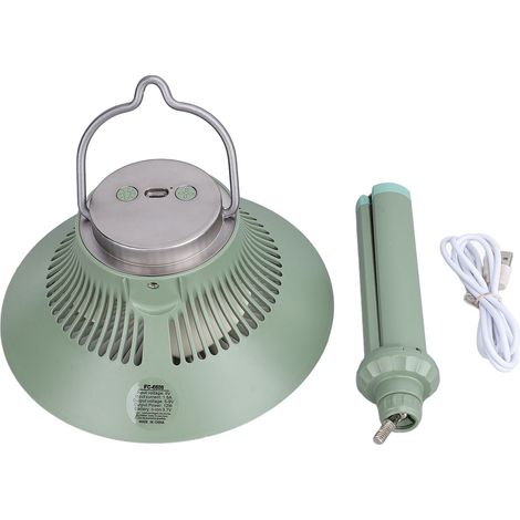 Deckenventilator Für Camping – Kabellos, Usb-aufladbar, Mit Stativ Für Outdoor-aktivitäten, Leicht